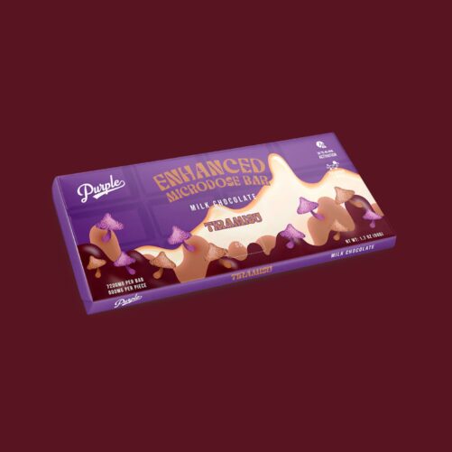 Purple Enhanced Microdose Chocolate Bar Tiramisu