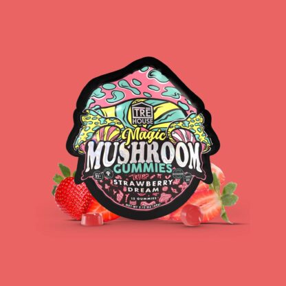 TRE House Mushroom Gummies Strawberry Dream