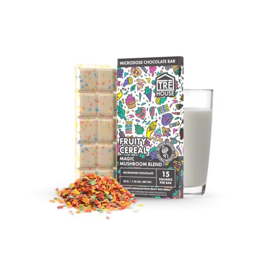 TRE House Magic Mushrooms Chocolate Bar Fruity Cereal