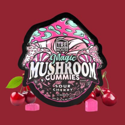 Tre House Mushroom Gummies Cherry