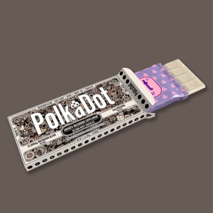 Polkadot Mushroom Chocolate Bar Cookies and Cream