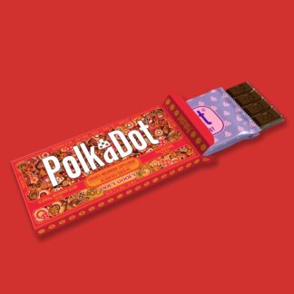 Polkadot Mushroom Chocolate Bar Ooey Gooey