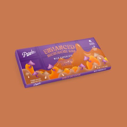 purple enhanced microdose bar dulce de leche 1
