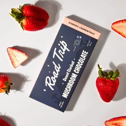 Road Trip Chocolate Strawberry Crunch Bars