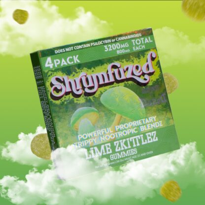 Shrumfuzed Gummies Likme Zkittlez 4 Pack