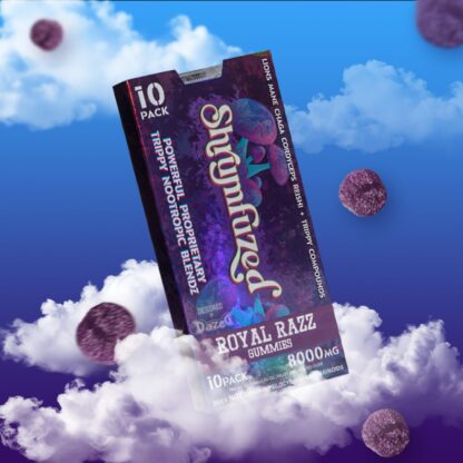 Shrumfuzed Gummies Royal Razz 10 Pack