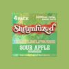 Shrumfuzed Gummies Sour Apple 4 Pack