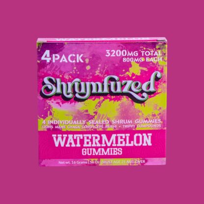 Shrumfuzed Gummies Watermelomn 4 Pack