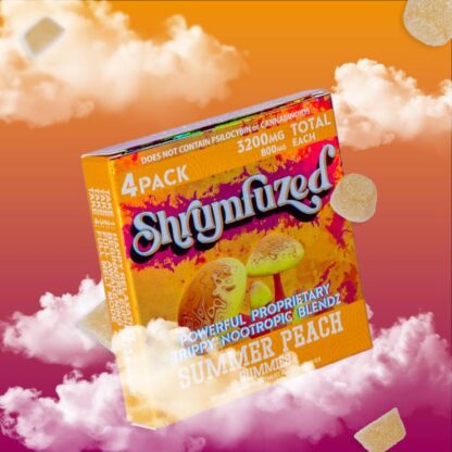 Shrumfuzed Gummies Summer Peach 4 Pack