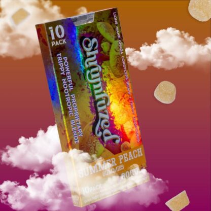 Shrumfuzed Gummies Summer Peach 10 Pack